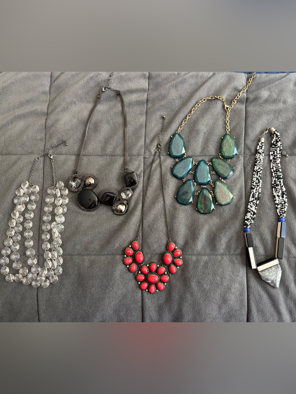 Set of 5 Statement Necklaces